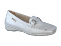 Chaussure mephisto sandales modele natala cuir blanc cassÃ©